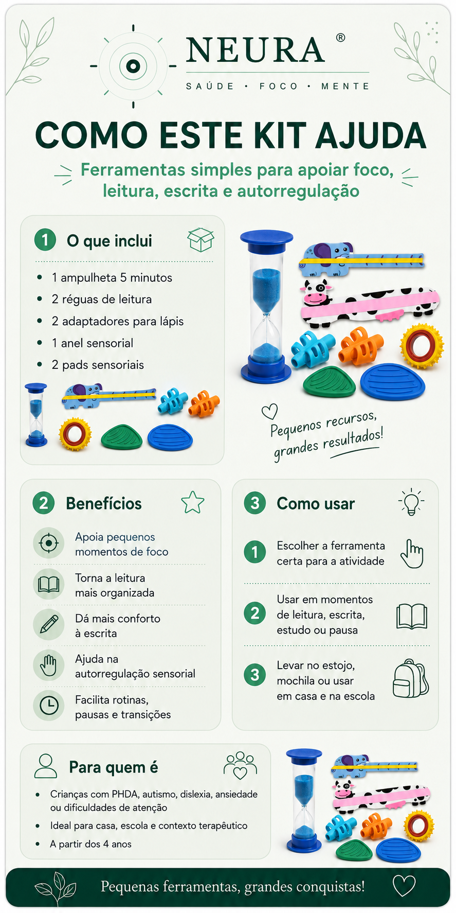 Kit de Foco & Aprendizagem